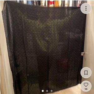 Nonauth LV black scarf